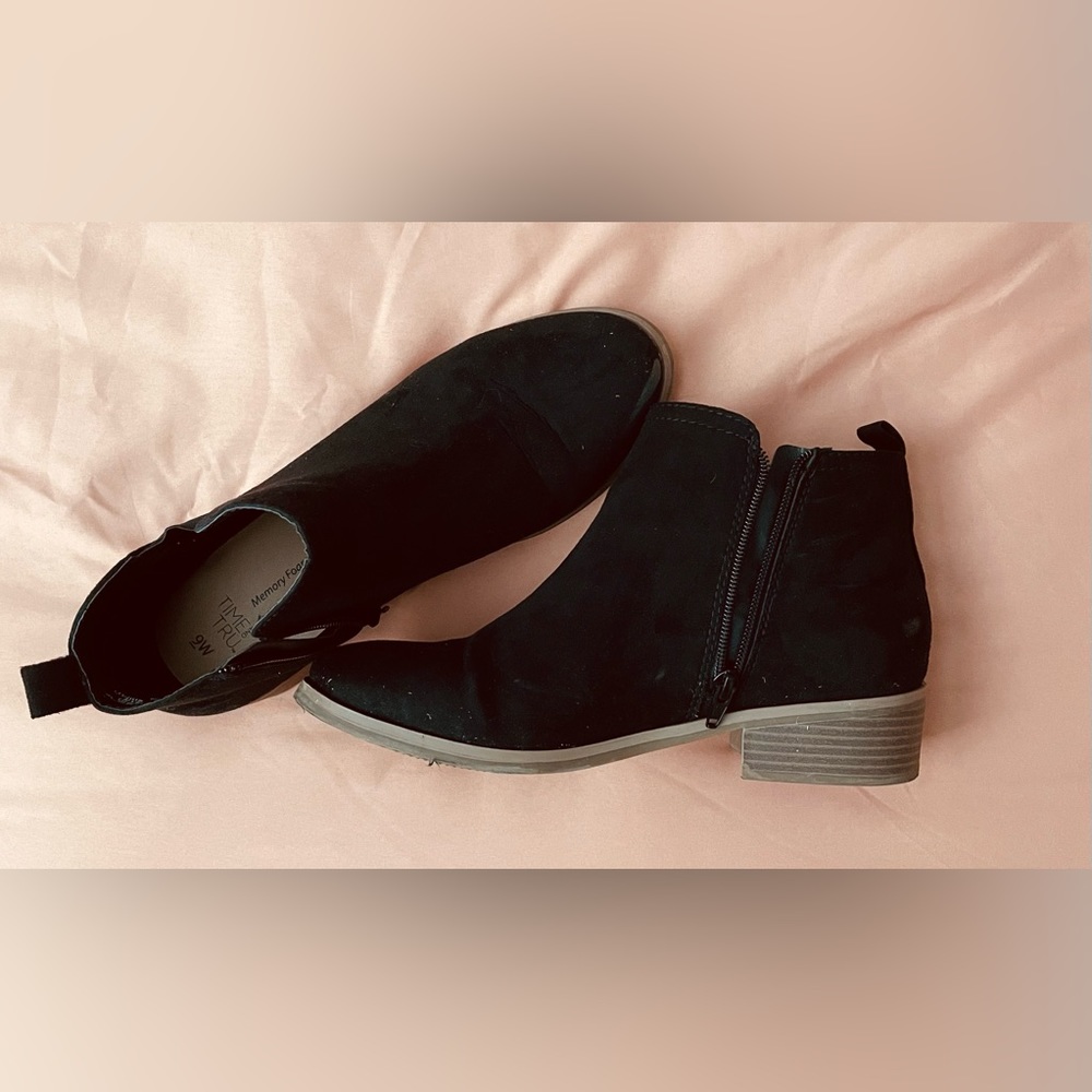 Black Suede Ankle boot